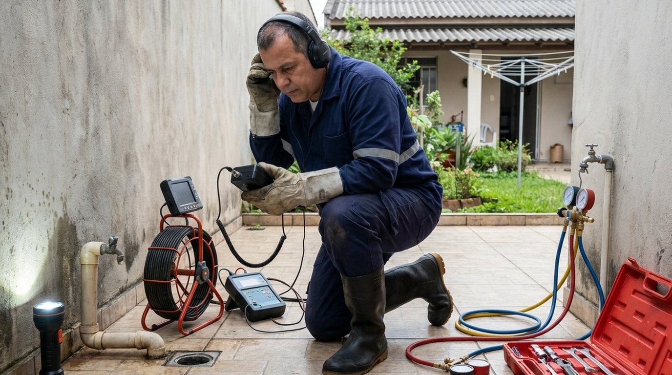 Hidrômetro Girando com Tudo Fechado