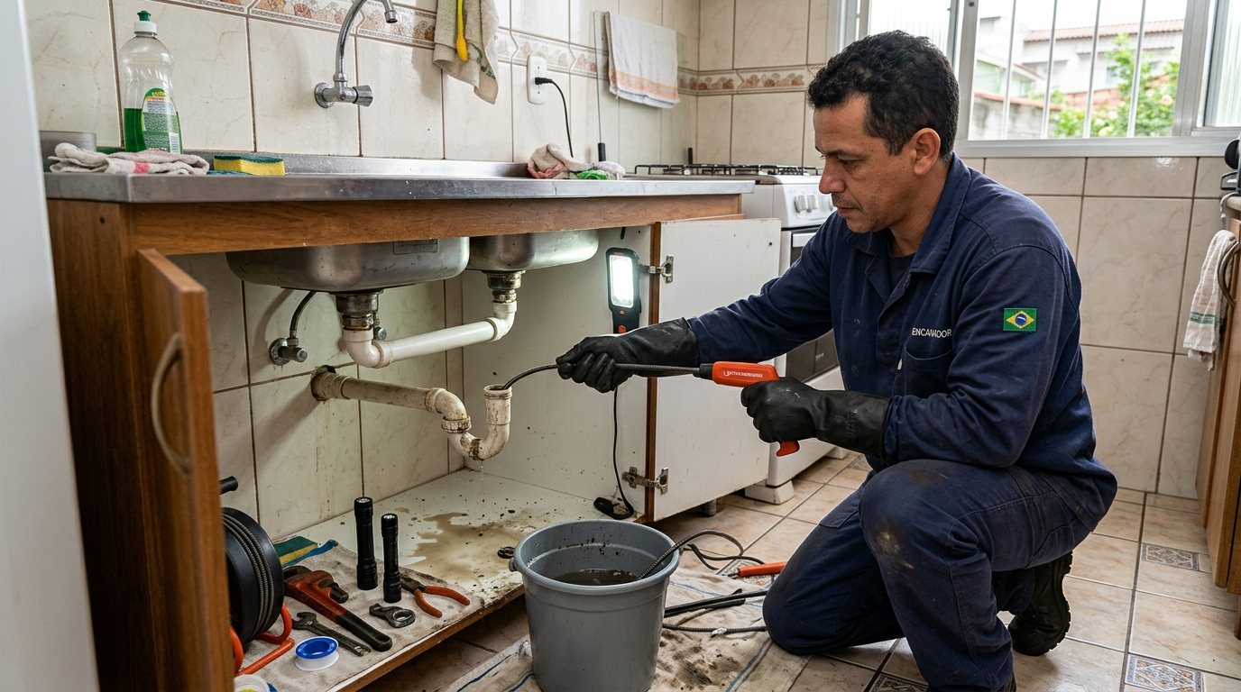 Reforma hidráulica em Goiânia-GO